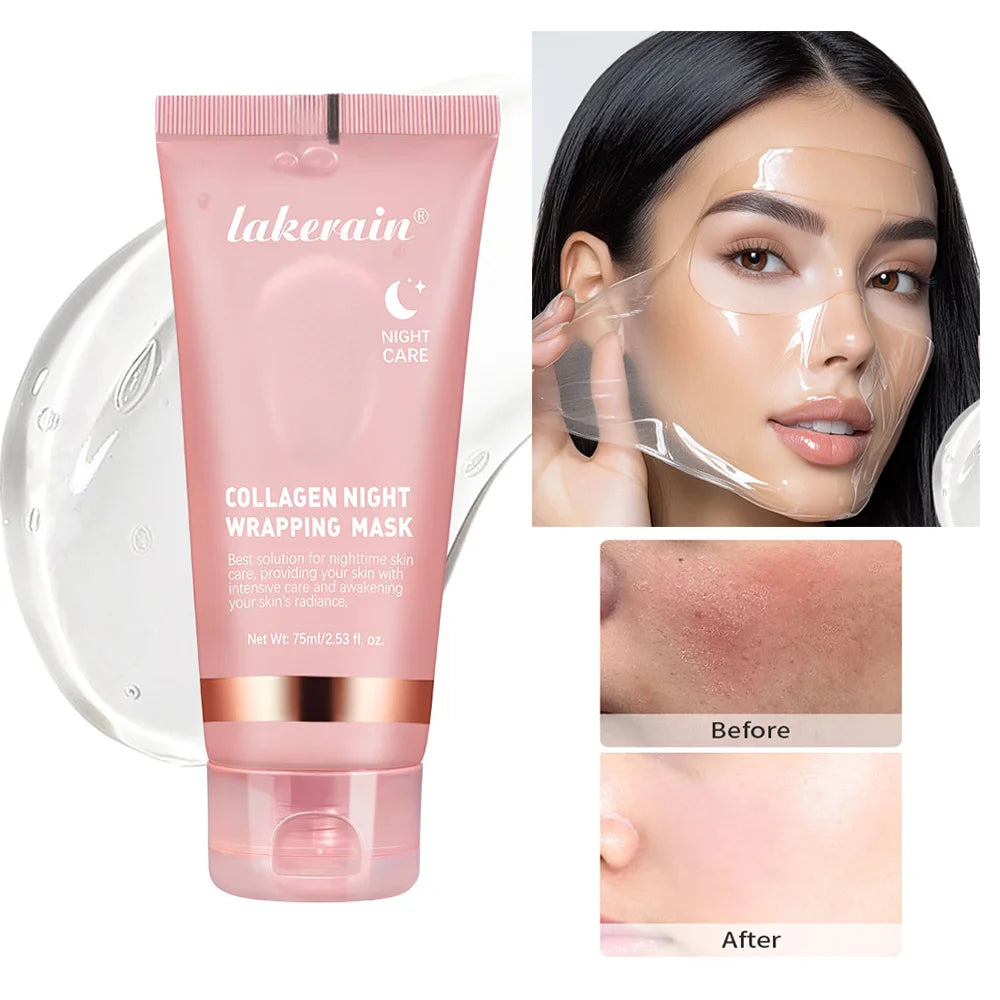 Collagen Night Wrapping Peel-Off Face Mask for Skin Firming - 2