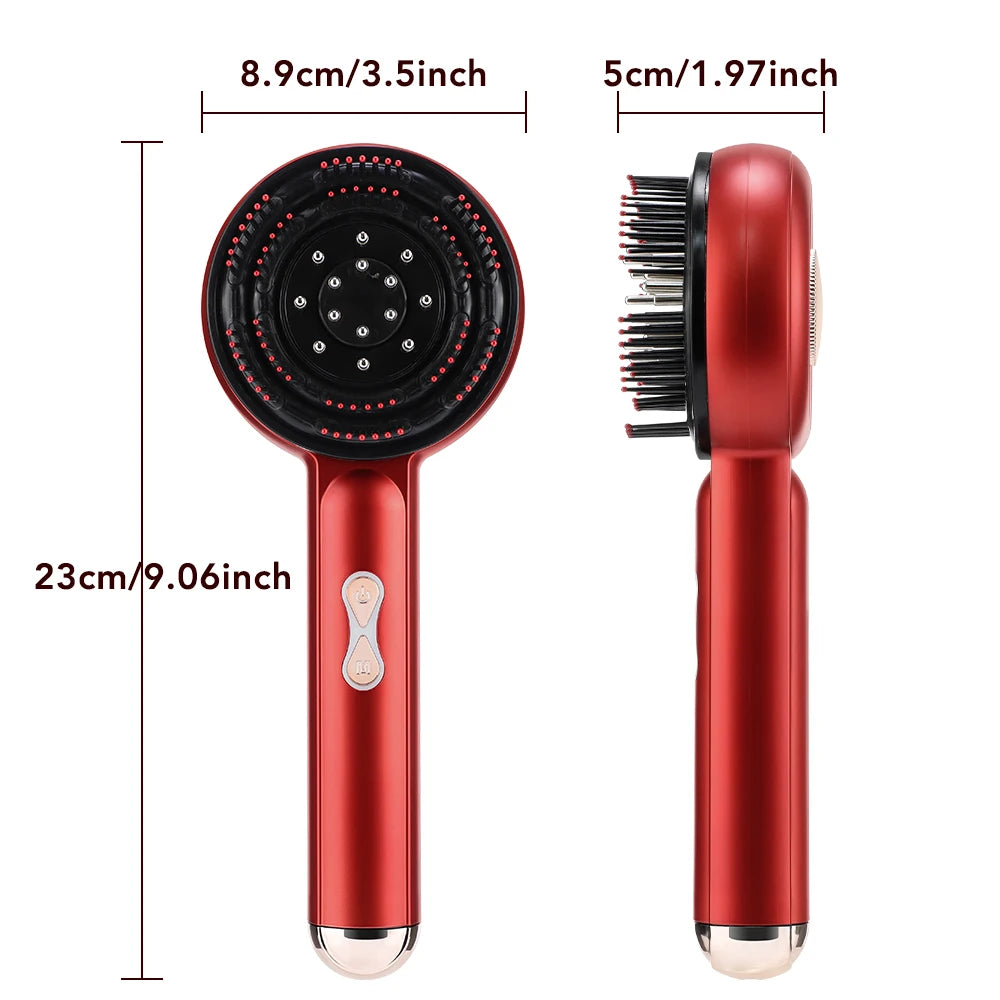 Electric Scalp Massager and Hair Growth Oil Applicator Comb - 26