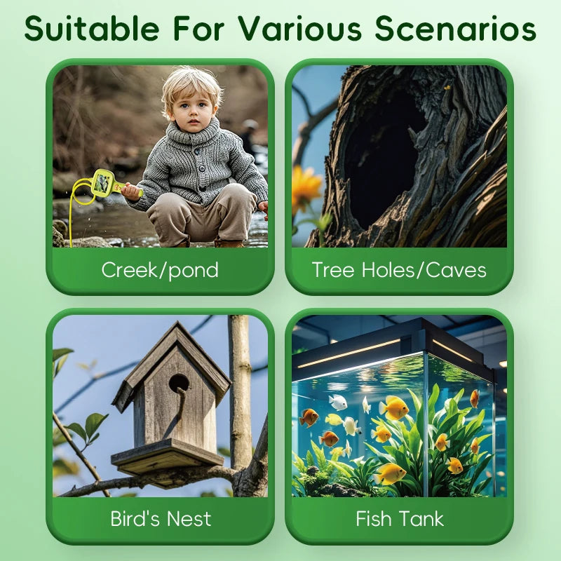 Educational HD Borescope Camera for Kids Nature Exploration - 5