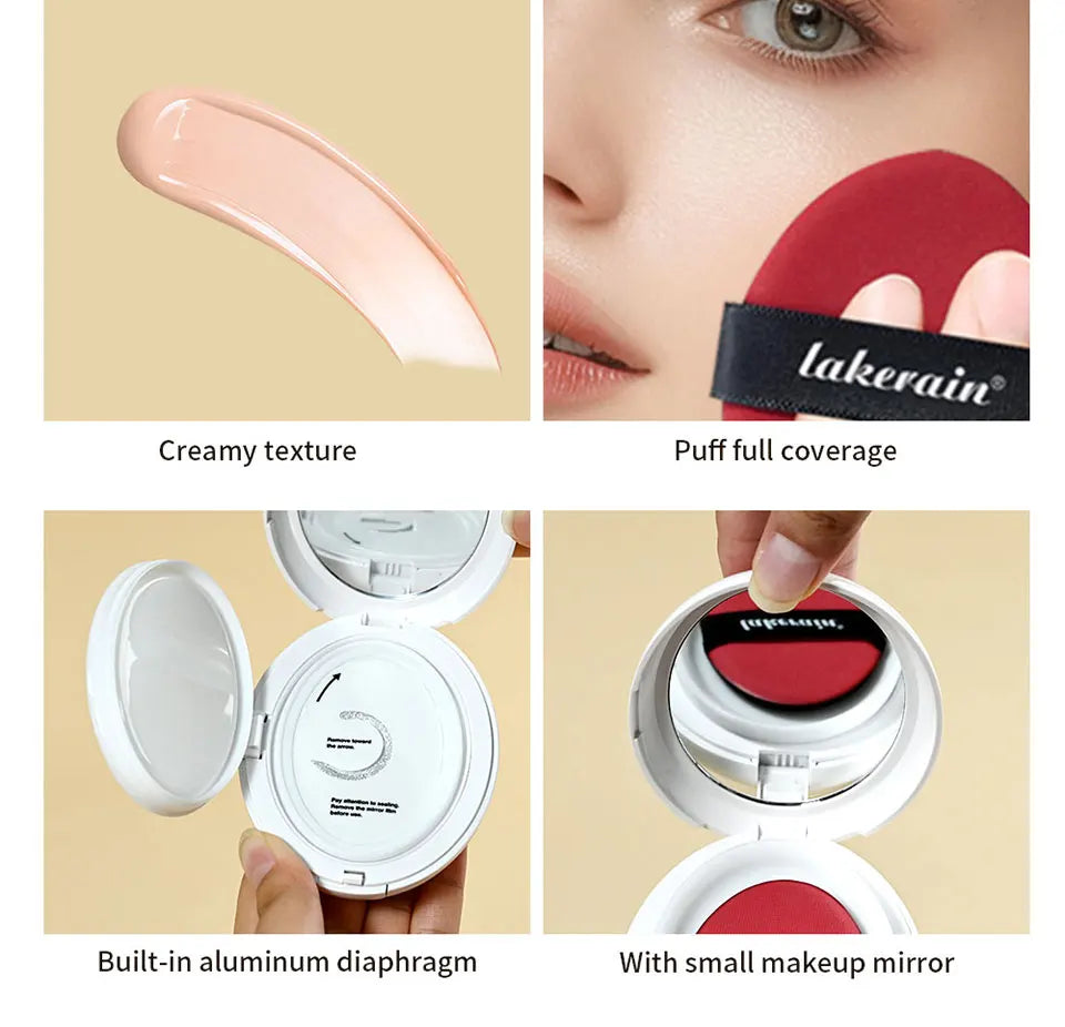 Hydrating Glow Cushion Foundation for Radiant Skin