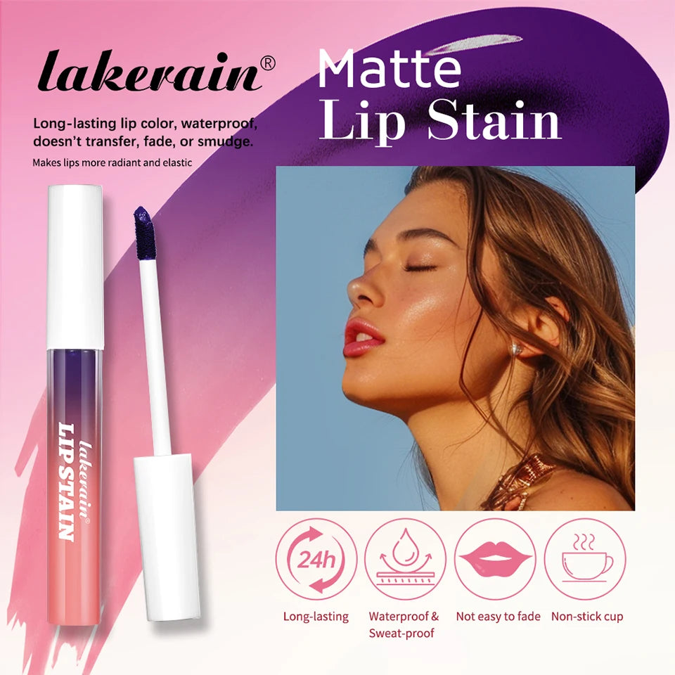 Long-Lasting Peel-Off Waterproof Lip Stain