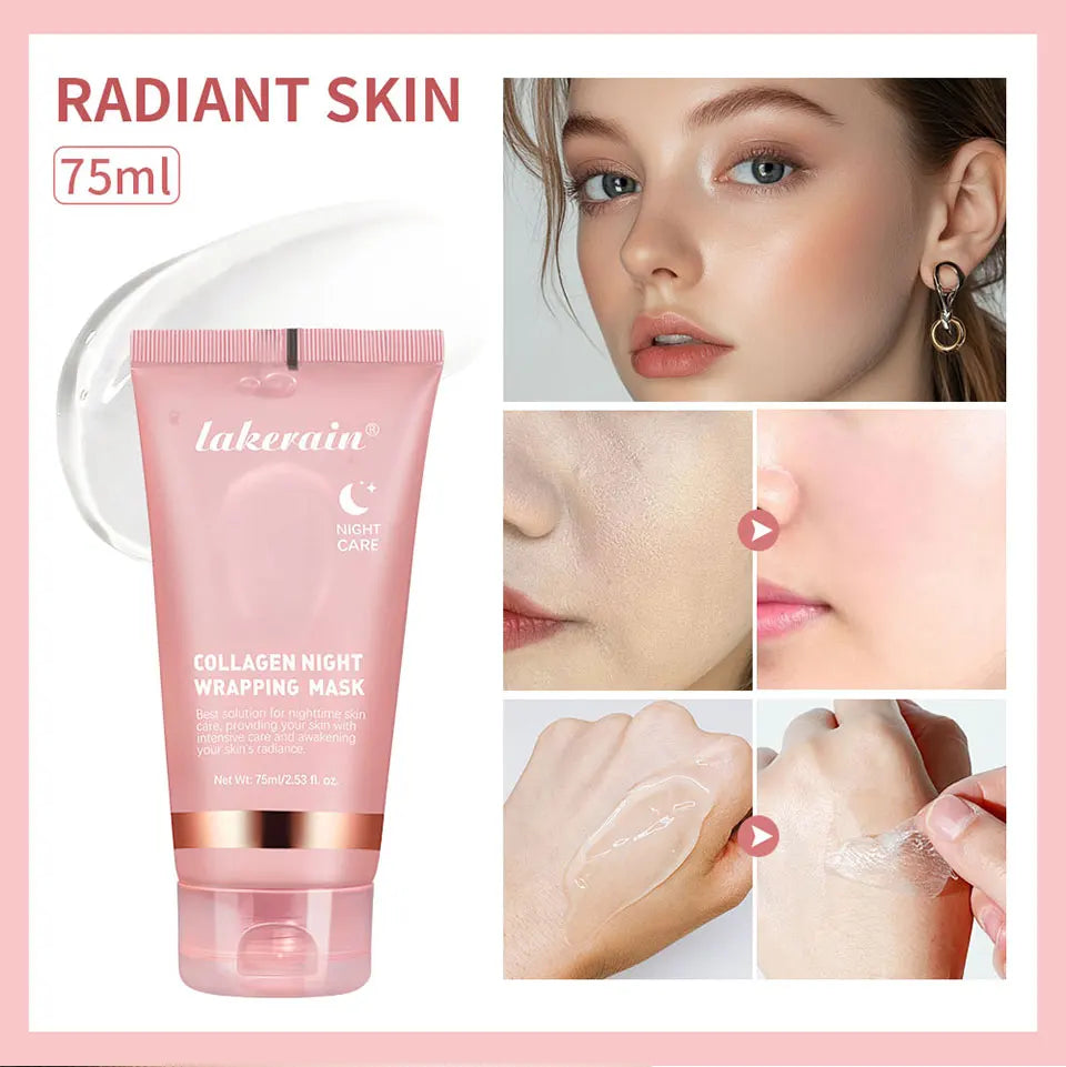 Collagen Night Wrapping Peel-Off Face Mask for Skin Firming