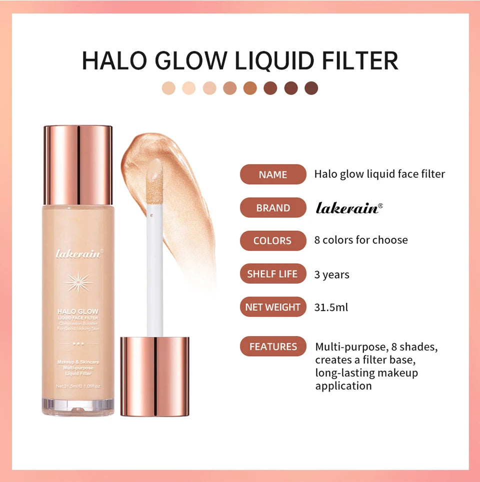 Halo Glow Liquid Face Filter Highlighter