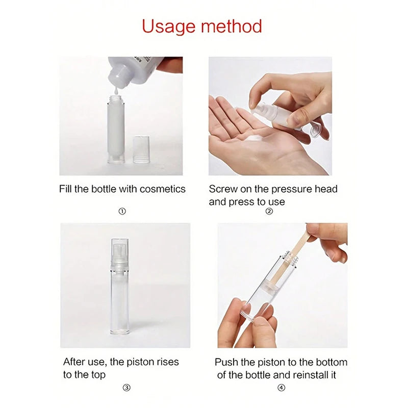 Portable Travel Toiletry Bottle Set - 6