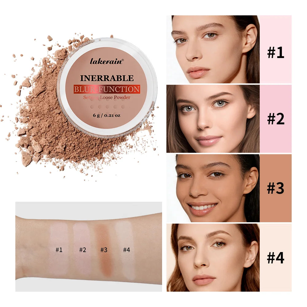 Oil-Control Matte Setting Loose Powder for Long-Lasting Makeup - 2