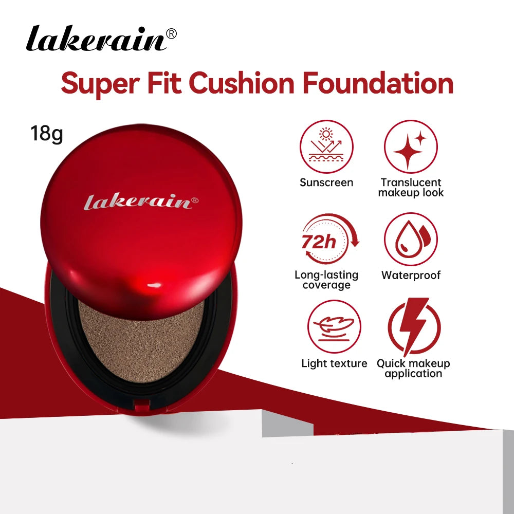 Long-Wear Semi-Matte Cushion Foundation with SPF