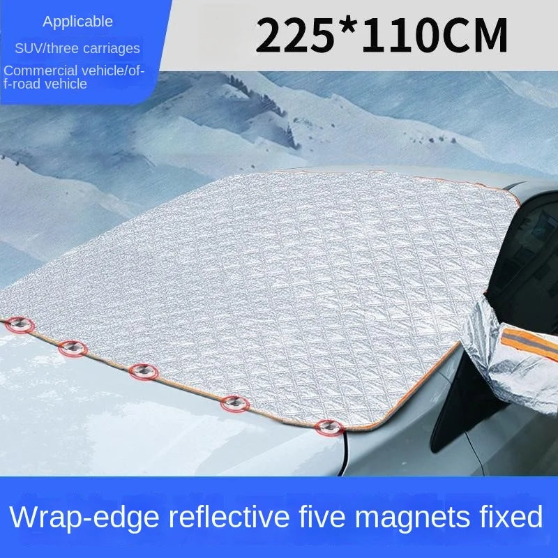Magnetic Car Windshield Snow and Sun Protection Cover