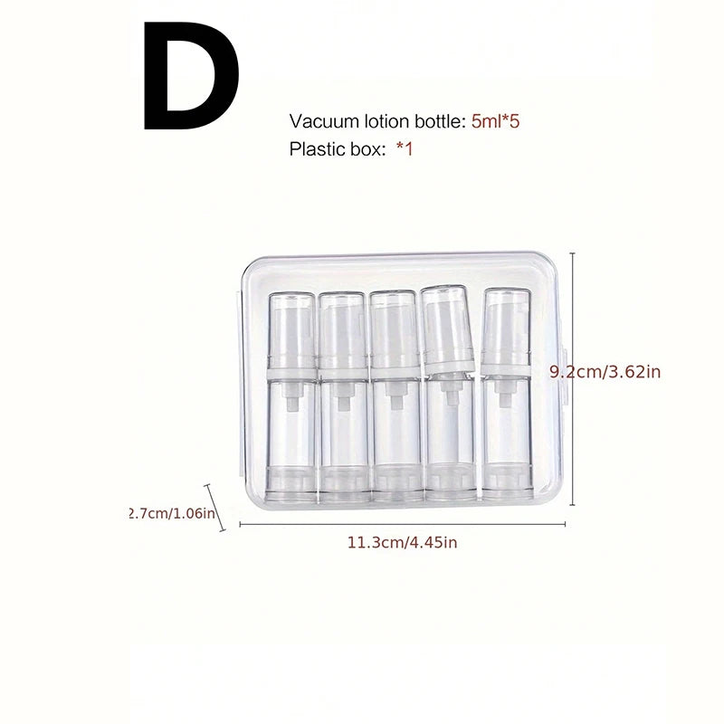 Portable Travel Toiletry Bottle Set