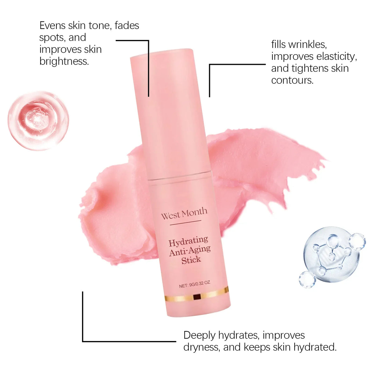 Collagen Anti-Aging Moisturizing Balm Stick