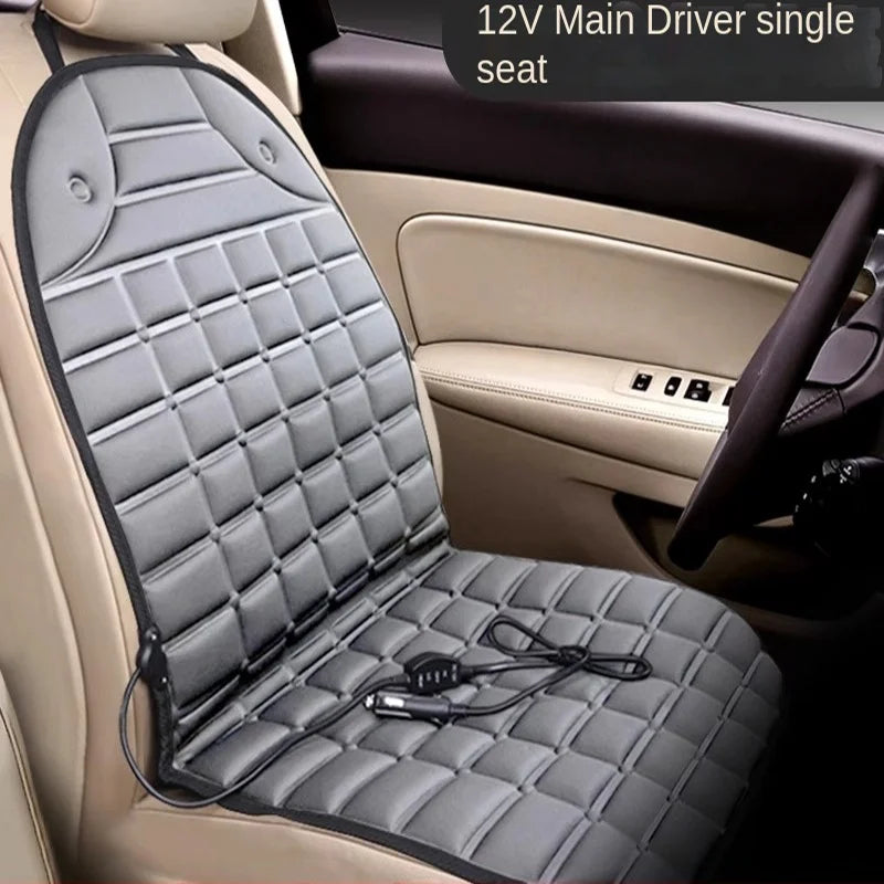 12V Heated Car Seat Cushion for Winter Comfort - 15