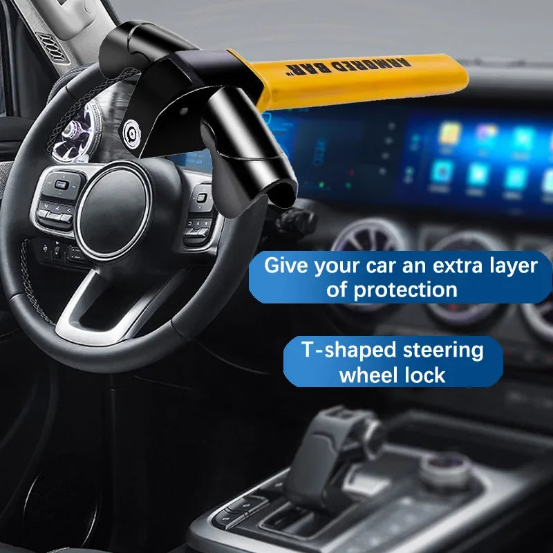 Universal Anti-Theft Car Steering Wheel Lock Immobilizer