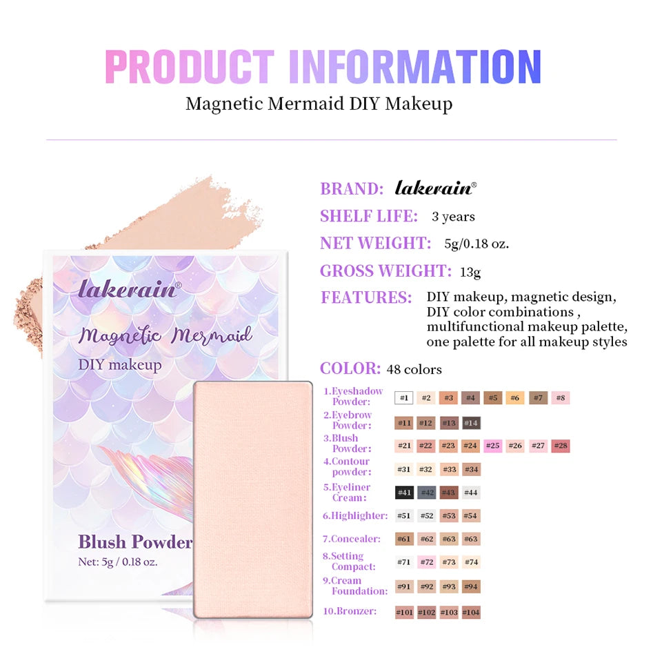 Magnetic Mermaid Multi-Purpose Makeup Palette