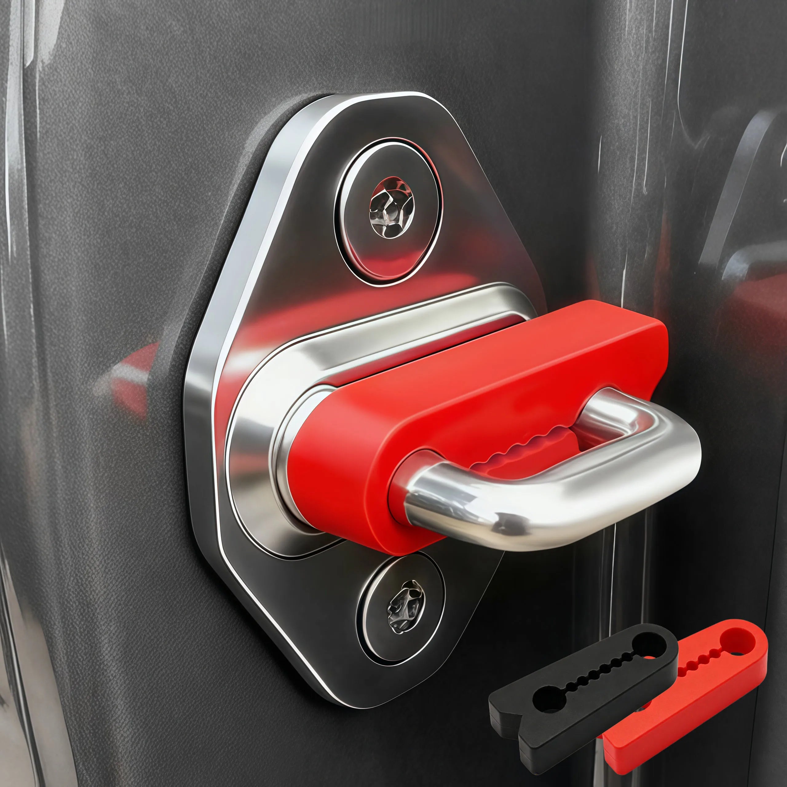 Universal Car Door Lock Shock Absorbing Dampers - 1