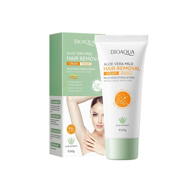Painless Aloe Vera Hair Removal Cream for Full Body - 26