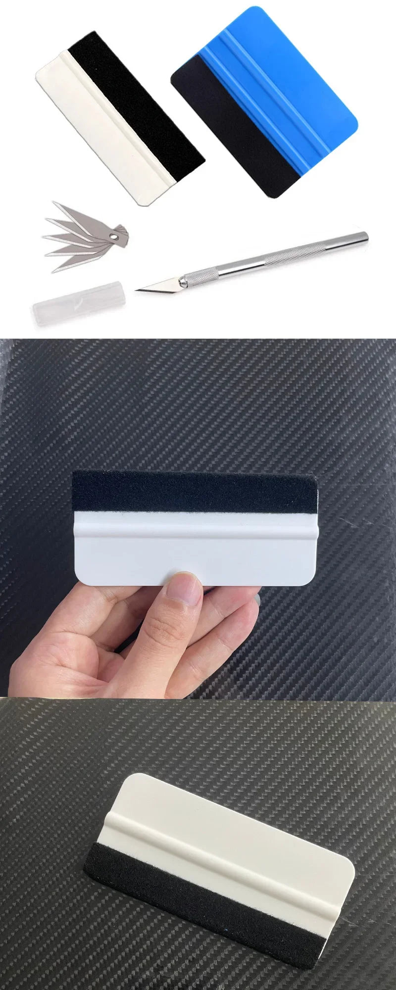 Vinyl Wrap and Window Tint Installation Tool Kit - 12