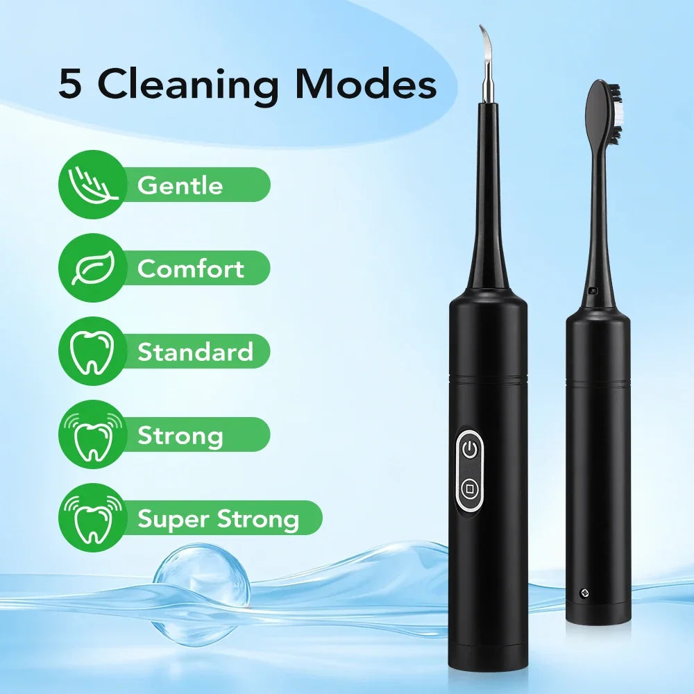 Electric Sonic Teeth Cleaner and Plaque Remover - 2