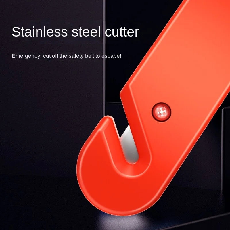 2-in-1 Car Emergency Safety Hammer and Seat Belt Cutter
