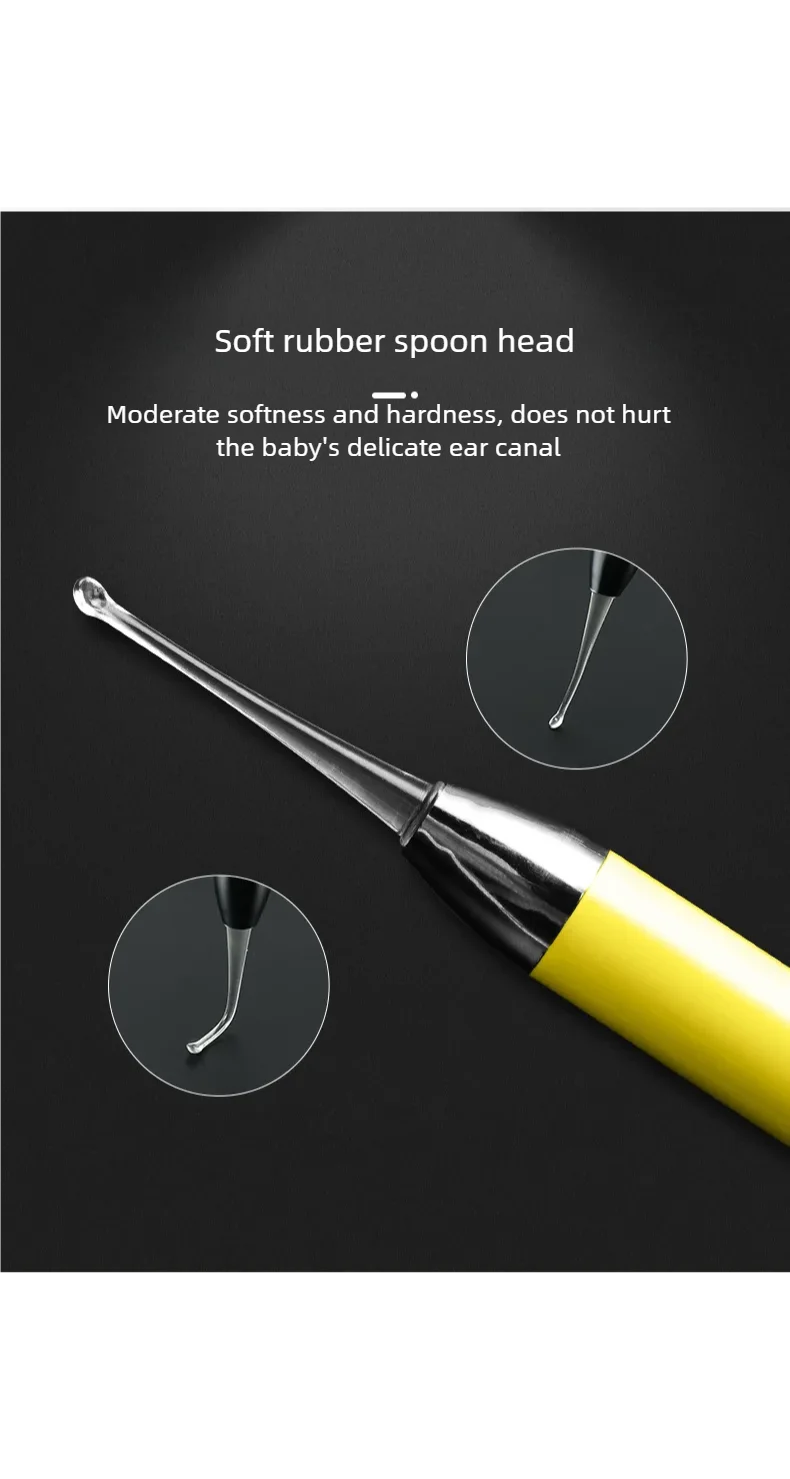 LED Illuminated Ear Wax Removal Kit with Tweezers