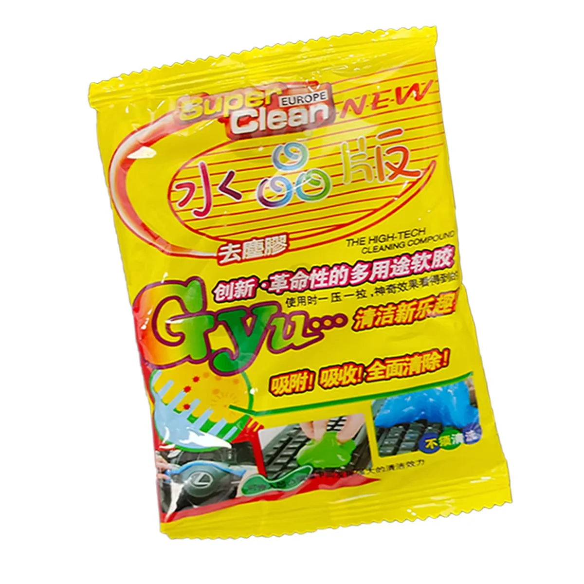 Universal Dust Cleaning Gel for Car Interiors and Electronics - 8