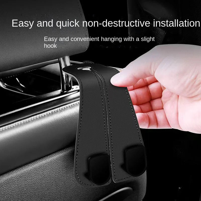 Car Seat Back Headrest Storage Hook Hanger - 3