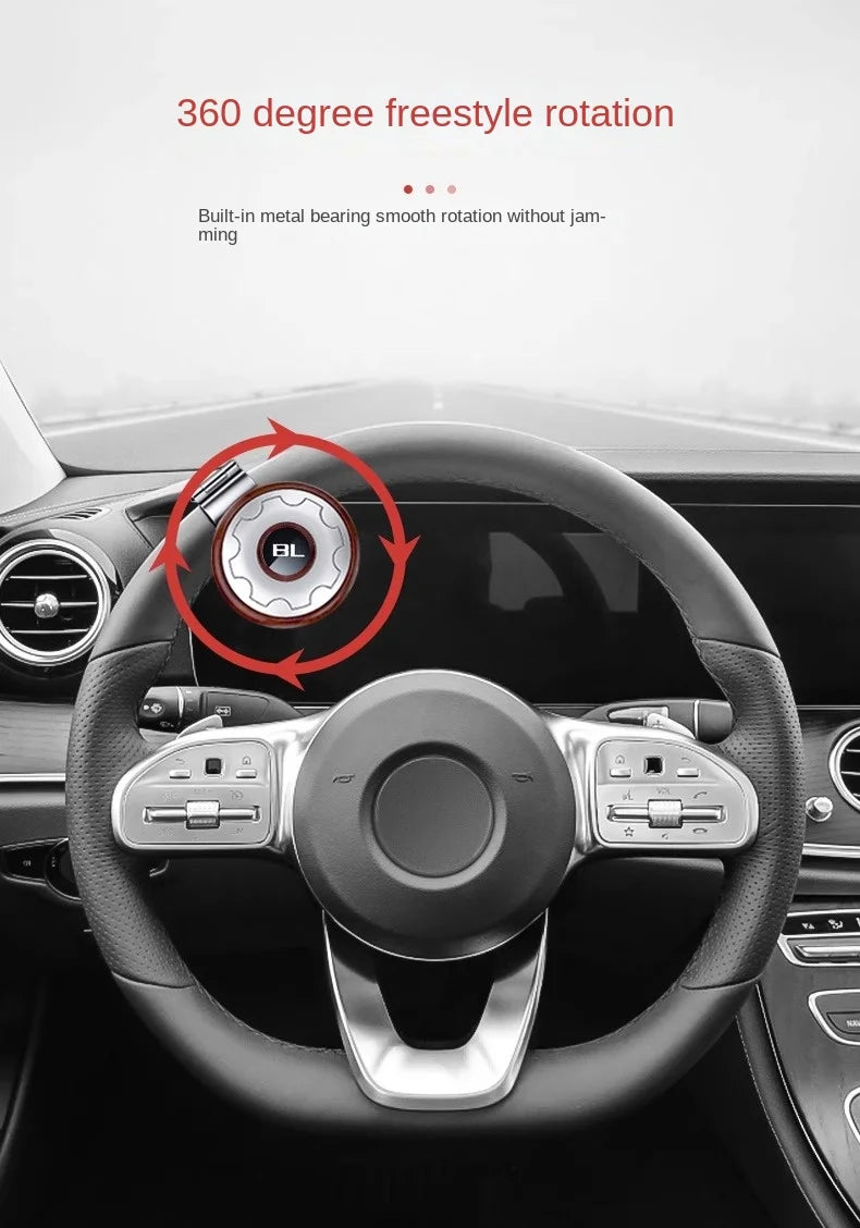 Universal Steering Wheel Spinner Knob Booster