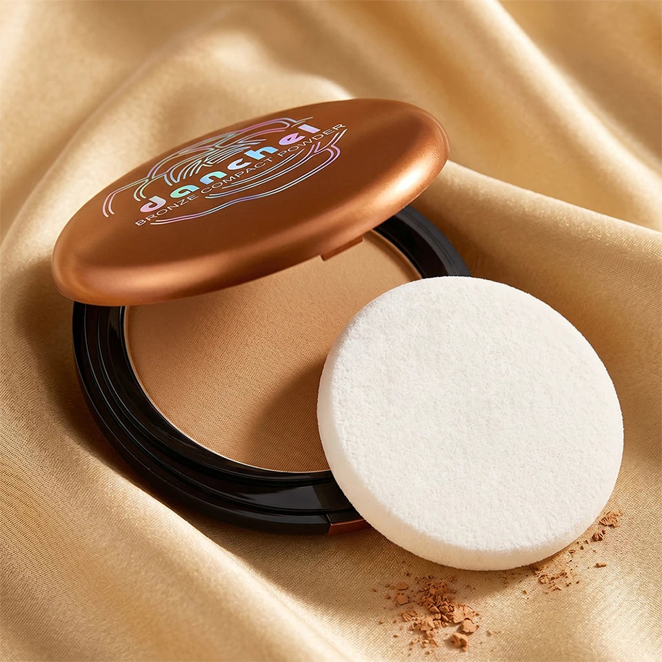 Matte Bronze Pressed Setting Powder for Facial Contouring - 18