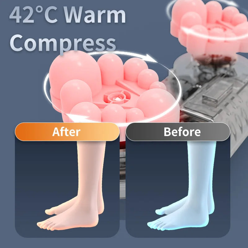 Multifunctional Shiatsu Foot and Calf Massager with Heat - 3