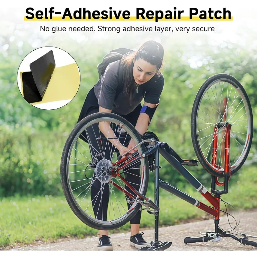 Bicycle Tire Puncture Repair Patches for Inner Tubes - 8