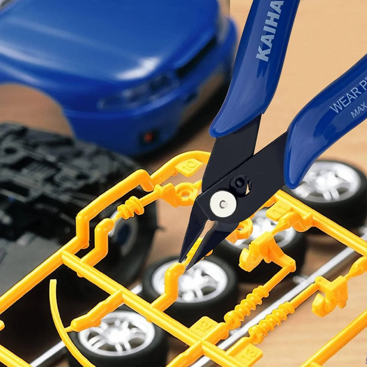 Precision Diagonal Cutting Pliers for Electronics and Crafting - 8