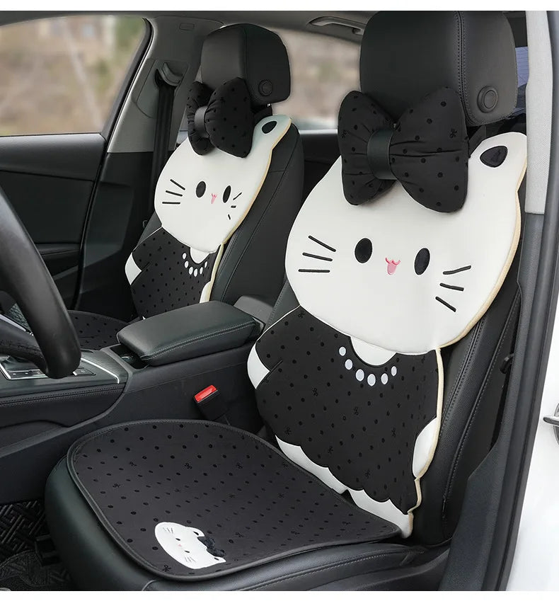 Cute Cat Style Universal Car Seat Cushion Cover