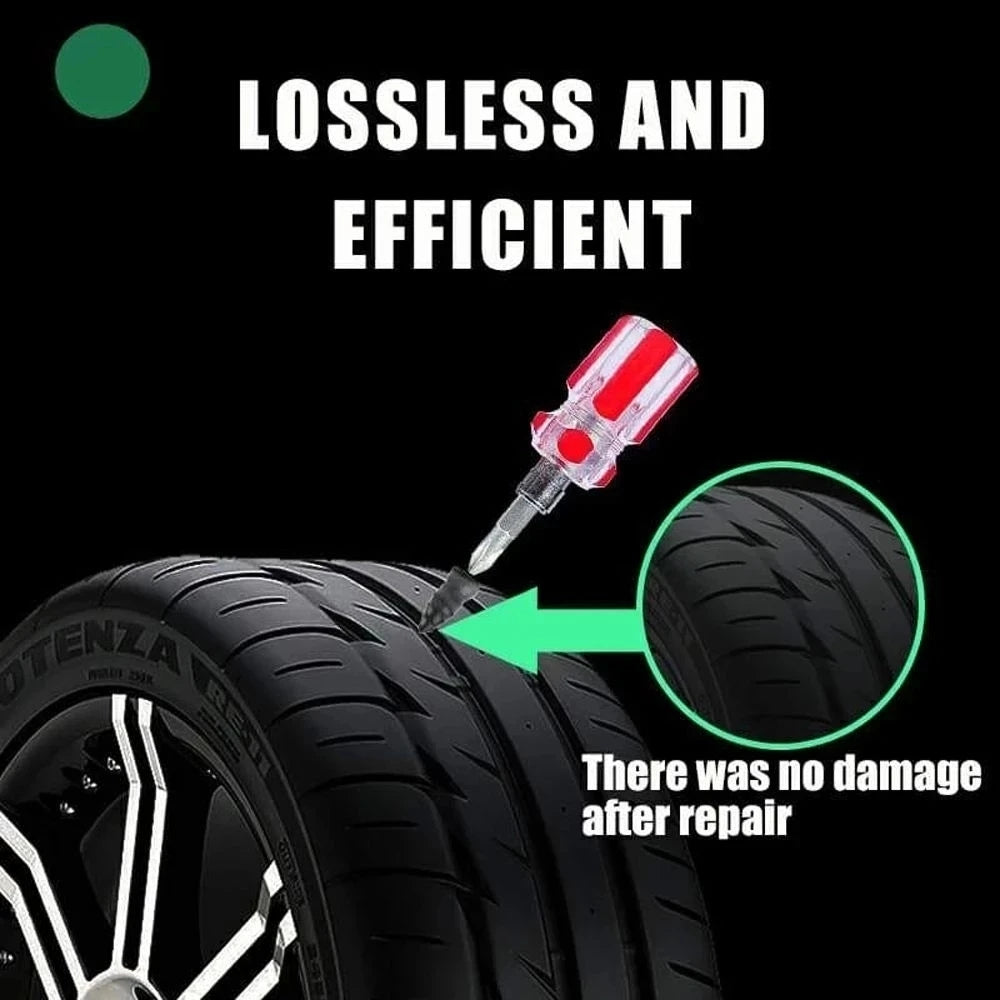 Emergency Tubeless Tire Puncture Repair Nails - 10