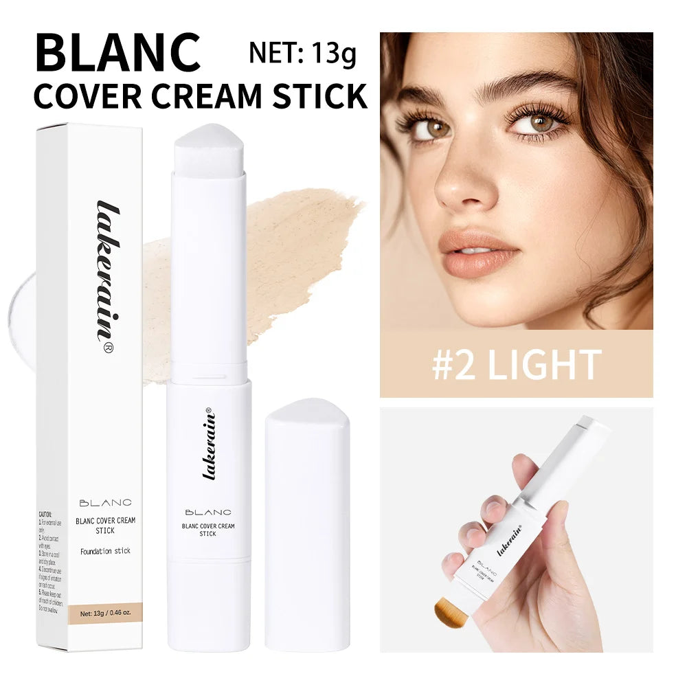 Full Coverage Cream Foundation Stick with Detachable Brush - 25