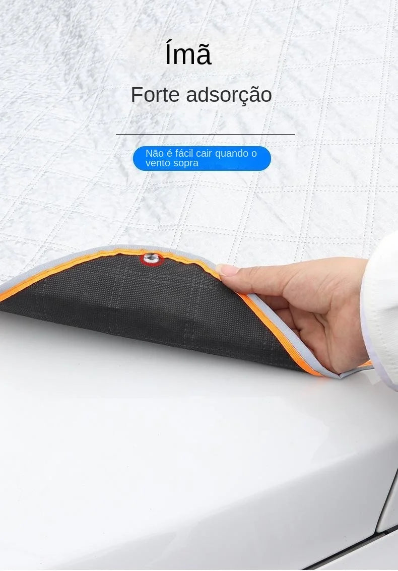 Magnetic Car Windshield Snow and Sun Protection Cover