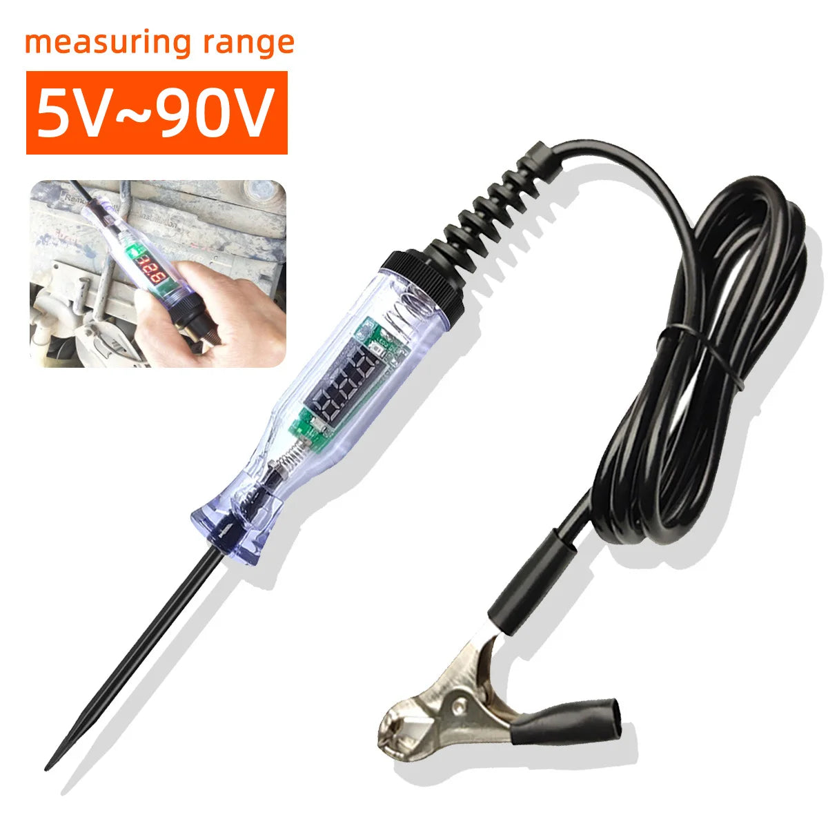 Digital Automotive Circuit Tester for Electrical Diagnostics - 9