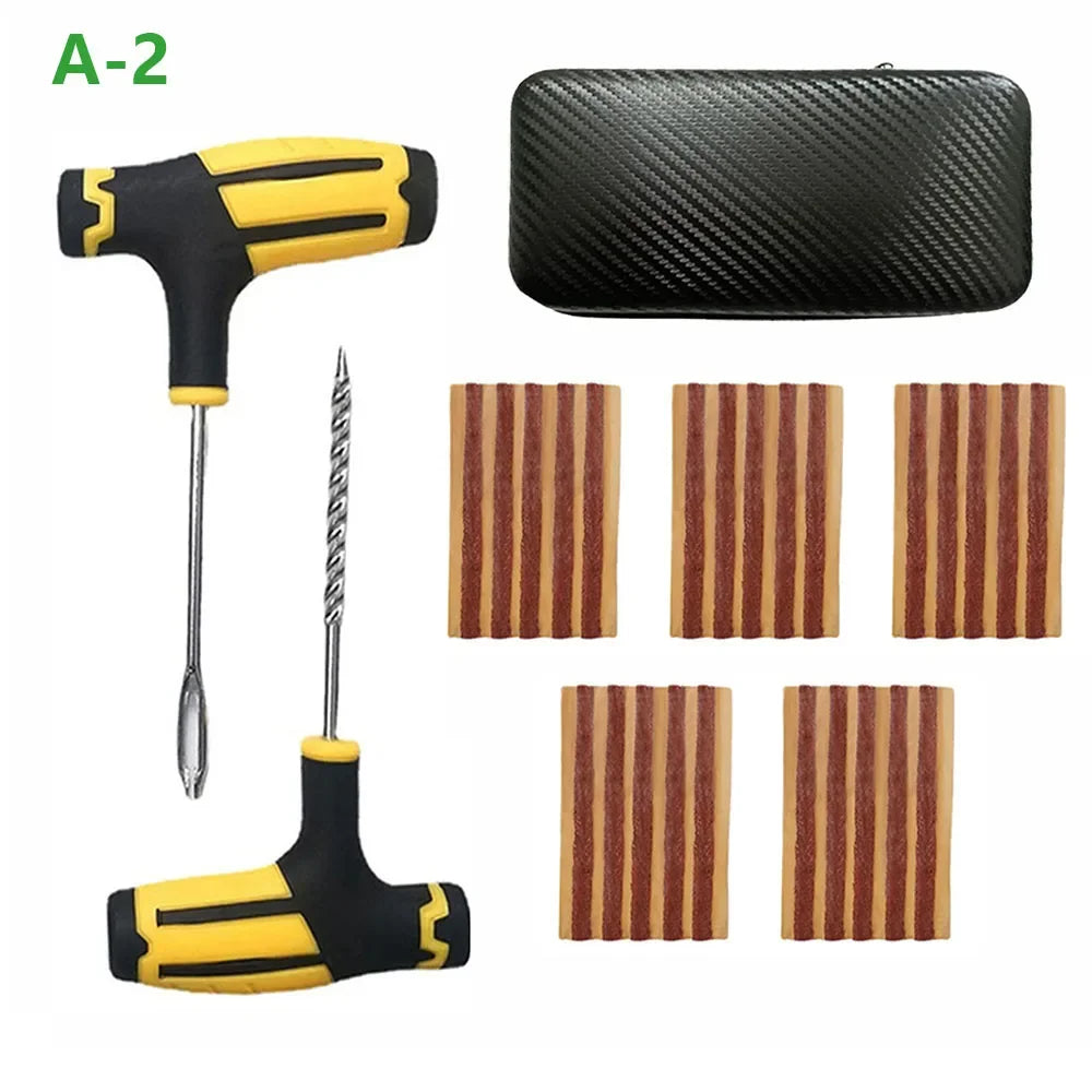 Emergency Car and Motorcycle Tubeless Tire Repair Kit