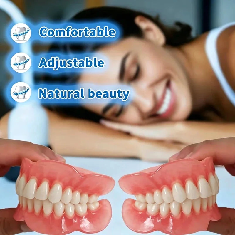 Comfortable Silicone Cosmetic Smile Enhancer Dentures - 4