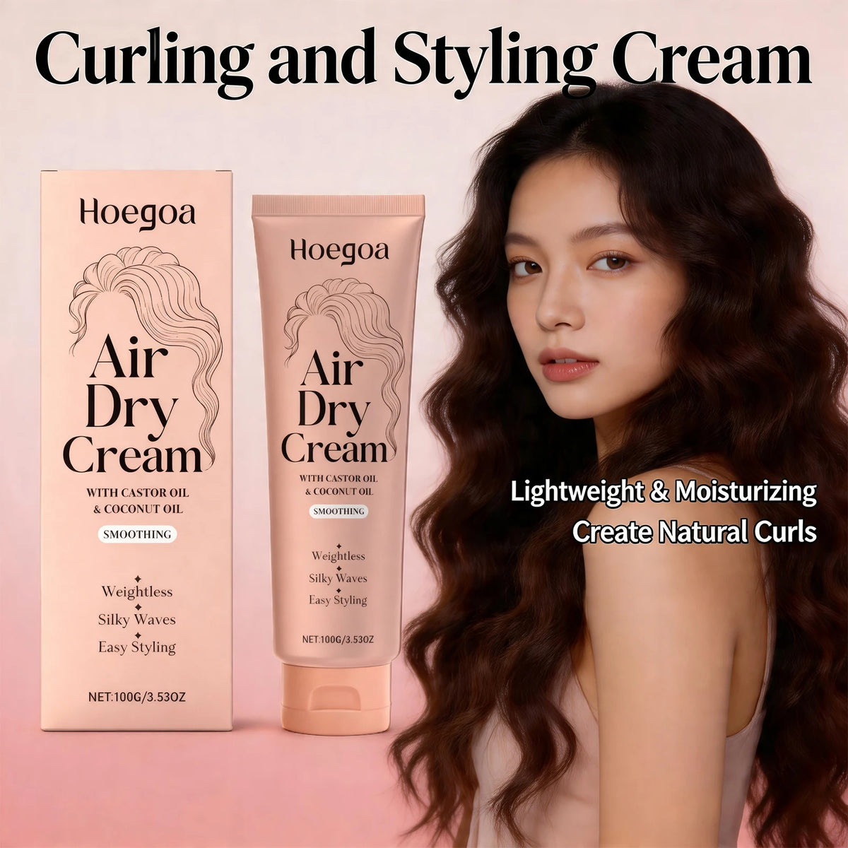 Hydrating Curl Defining Cream for Natural Waves and Curls