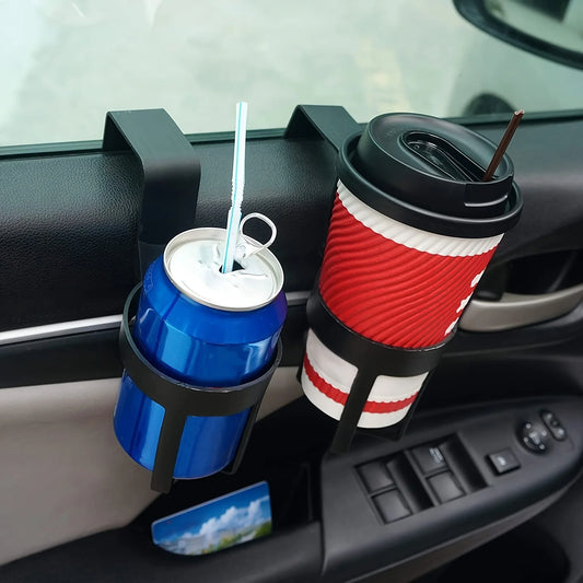 Adjustable Car Door Drink and Cup Holder