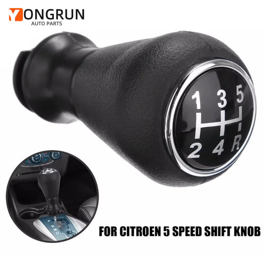 5 Speed Gear Shift Knob Replacement for Citroen and Peugeot Models