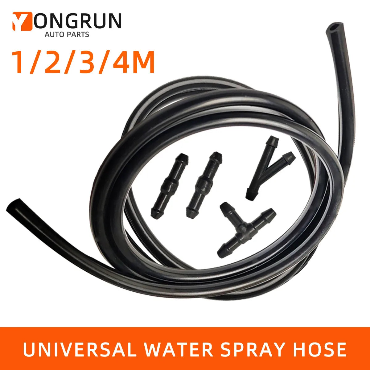 Universal Windshield Washer Hose and Connector Kit