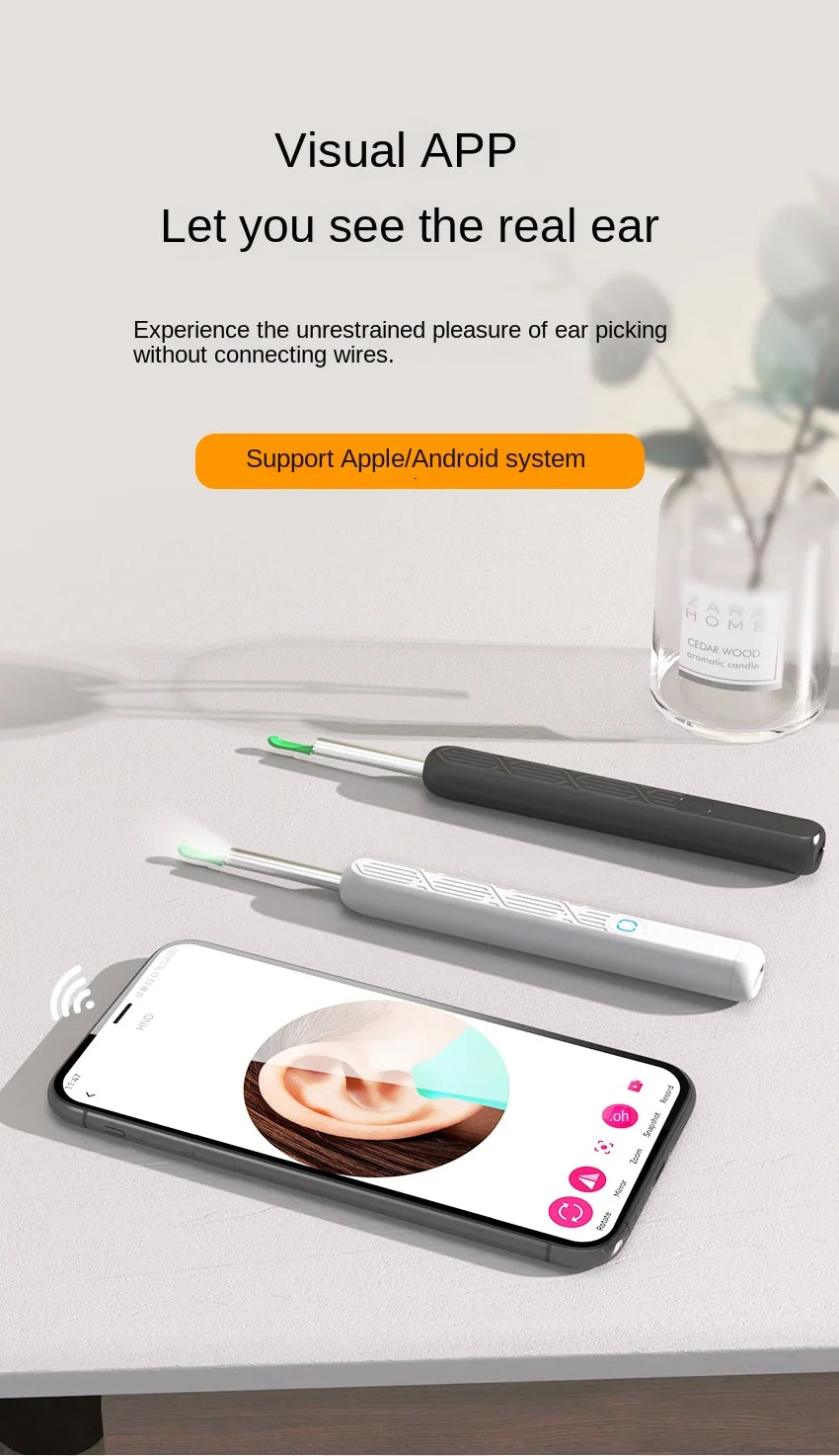 Visual Ear Wax Removal Tool with HD Camera - 14