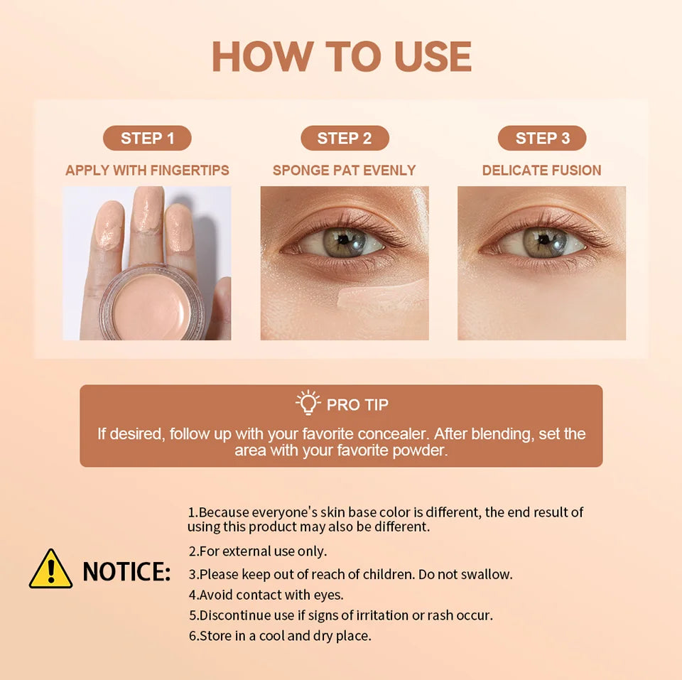 Hydrating Under Eye Brightener Concealer Cream - 27
