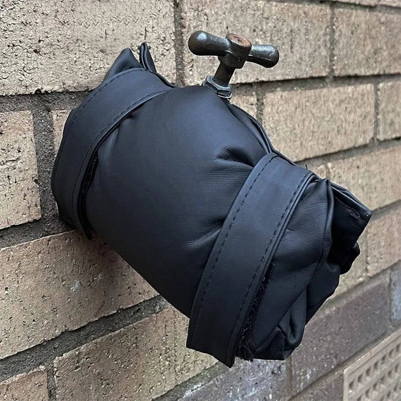 Outdoor Faucet Cover Winter Freeze Protection Insulated Guard - 1