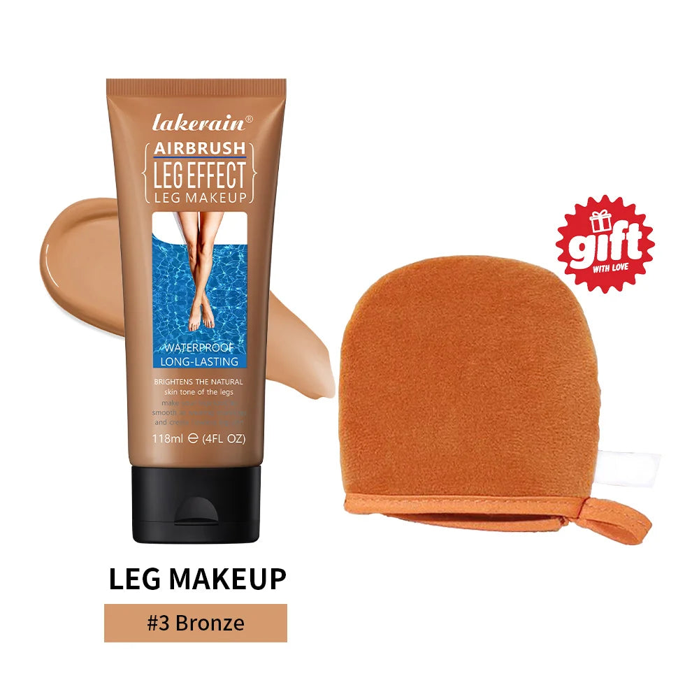 Waterproof Airbrush Leg Foundation and Body Concealer with Applicator - 21