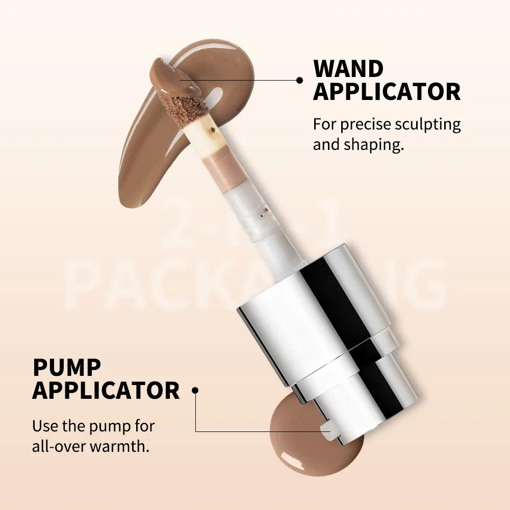 Multi-Use Bronzing and Shaping Foundation Serum