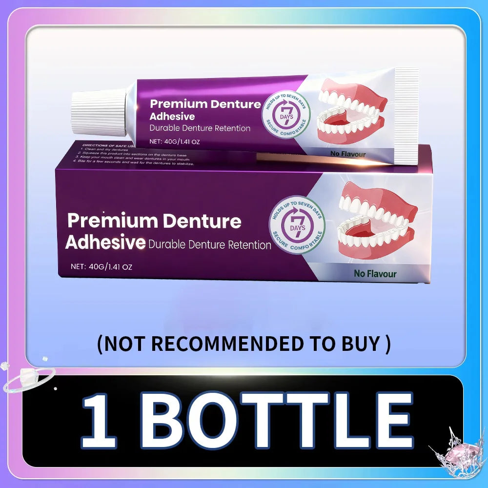Long-Lasting Denture Adhesive Cream for Secure Hold - 7