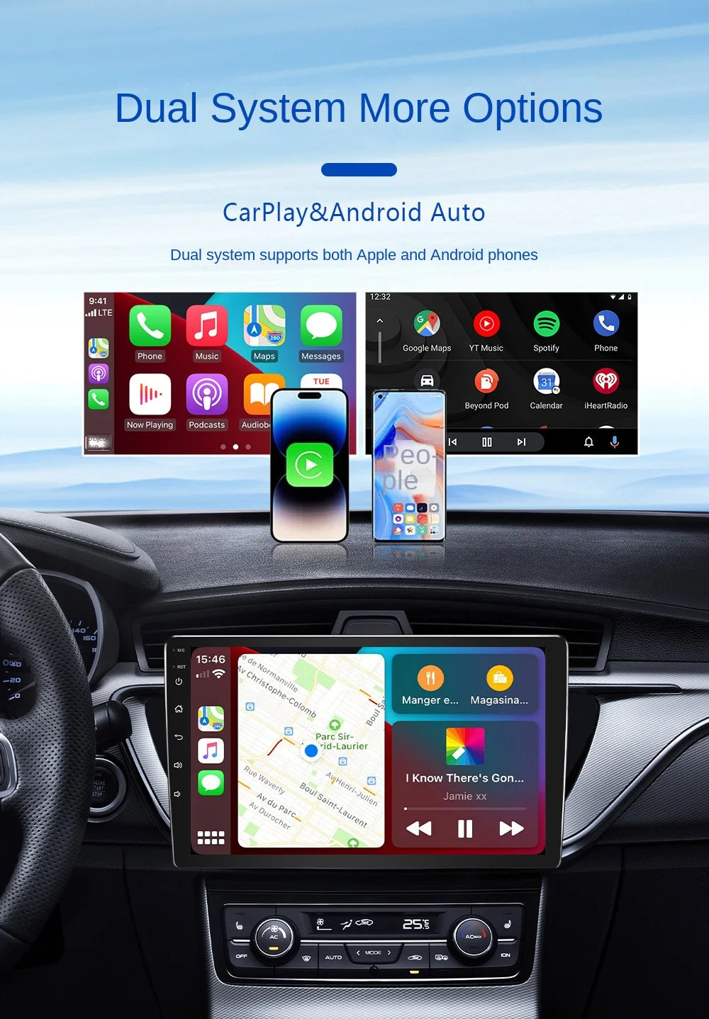 Wireless CarPlay and Android Auto 2-in-1 Adapter - 6