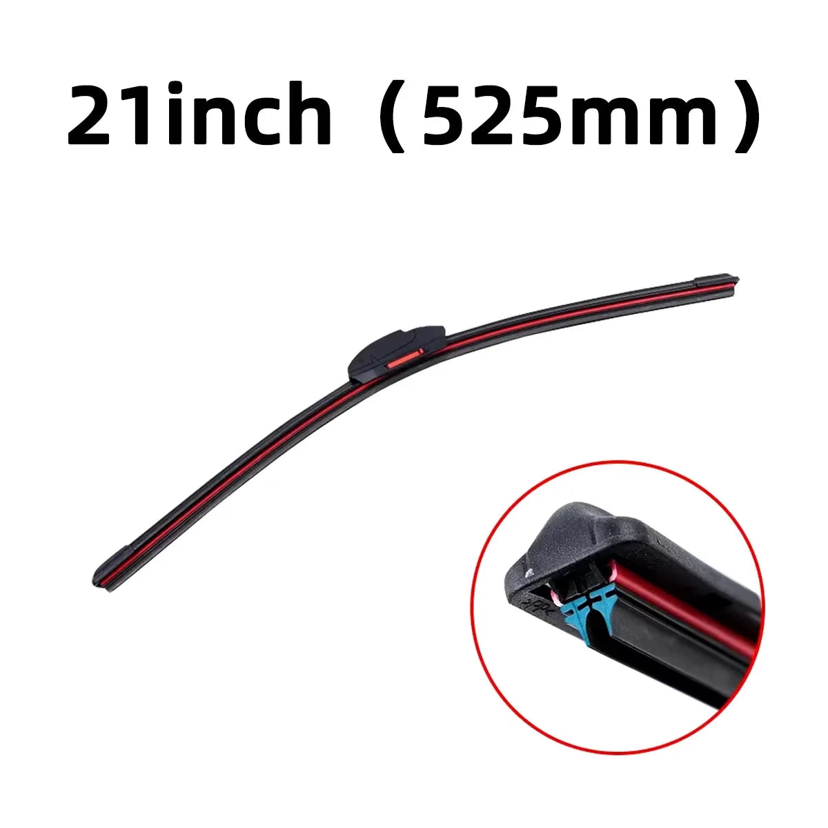 Universal Double Layer Rubber Windshield Wiper Blades
