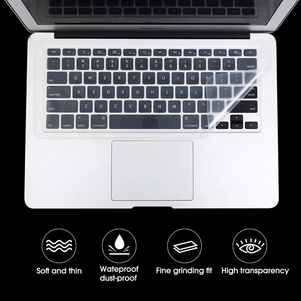 Universal Waterproof Silicone Laptop Keyboard Protector Cover - 3