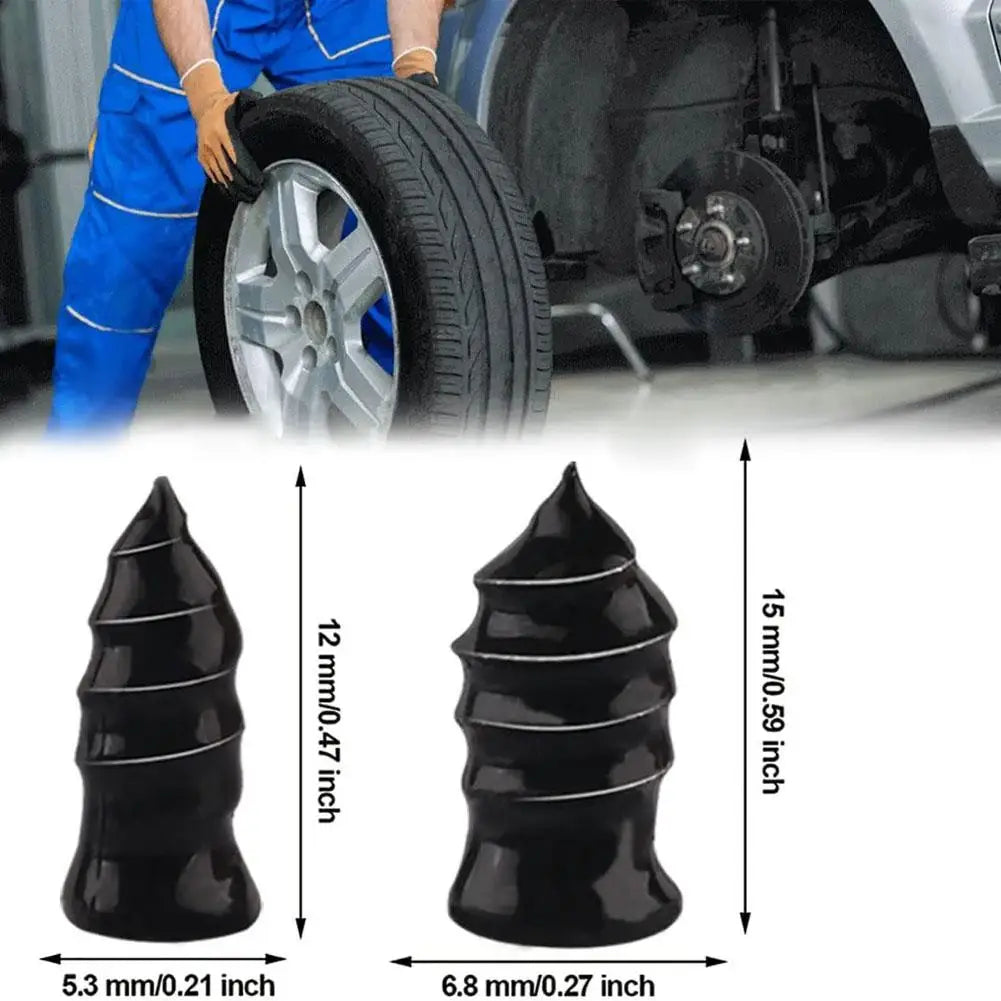 Quick Tire Puncture Repair Rubber Nail Kit
